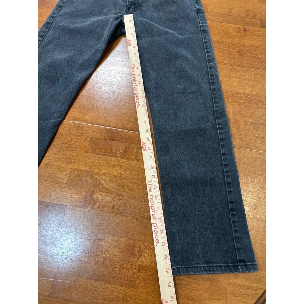 Levi's 511 Slim Fit Jeans Mens 34x32 Black Denim Stretch